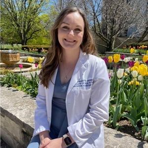 Express short sleeve blue romper, worn once, size M